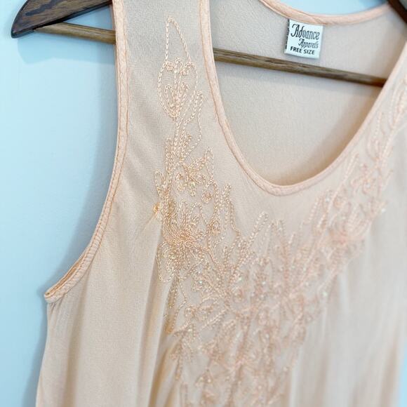 💗 3/$10 💗 Advance Apparels ombre beach cover-up One Size Fits Most EUC - Picture 4 of 12